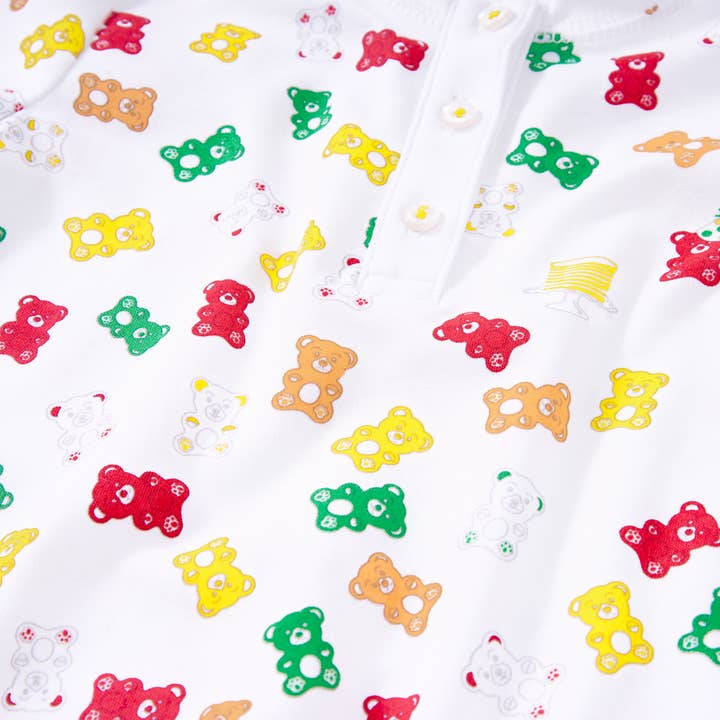 Petidoux - Wholesale Sleepsuit - Baby - Gummy Bear Party Pima Baby Pajama