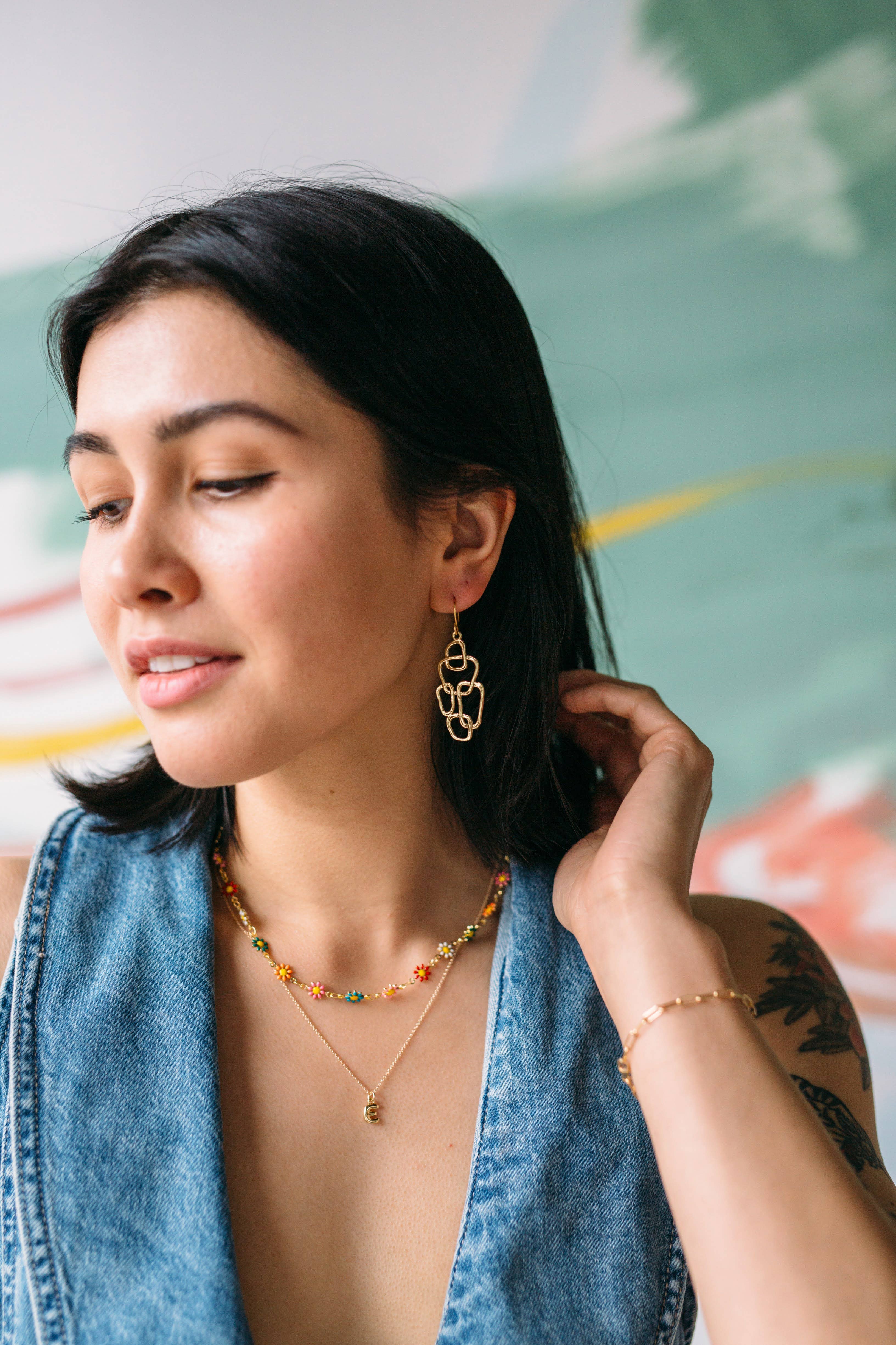 Crafts & Love - Wholesale Pendant/Charm Necklace - Flower Power Necklace3