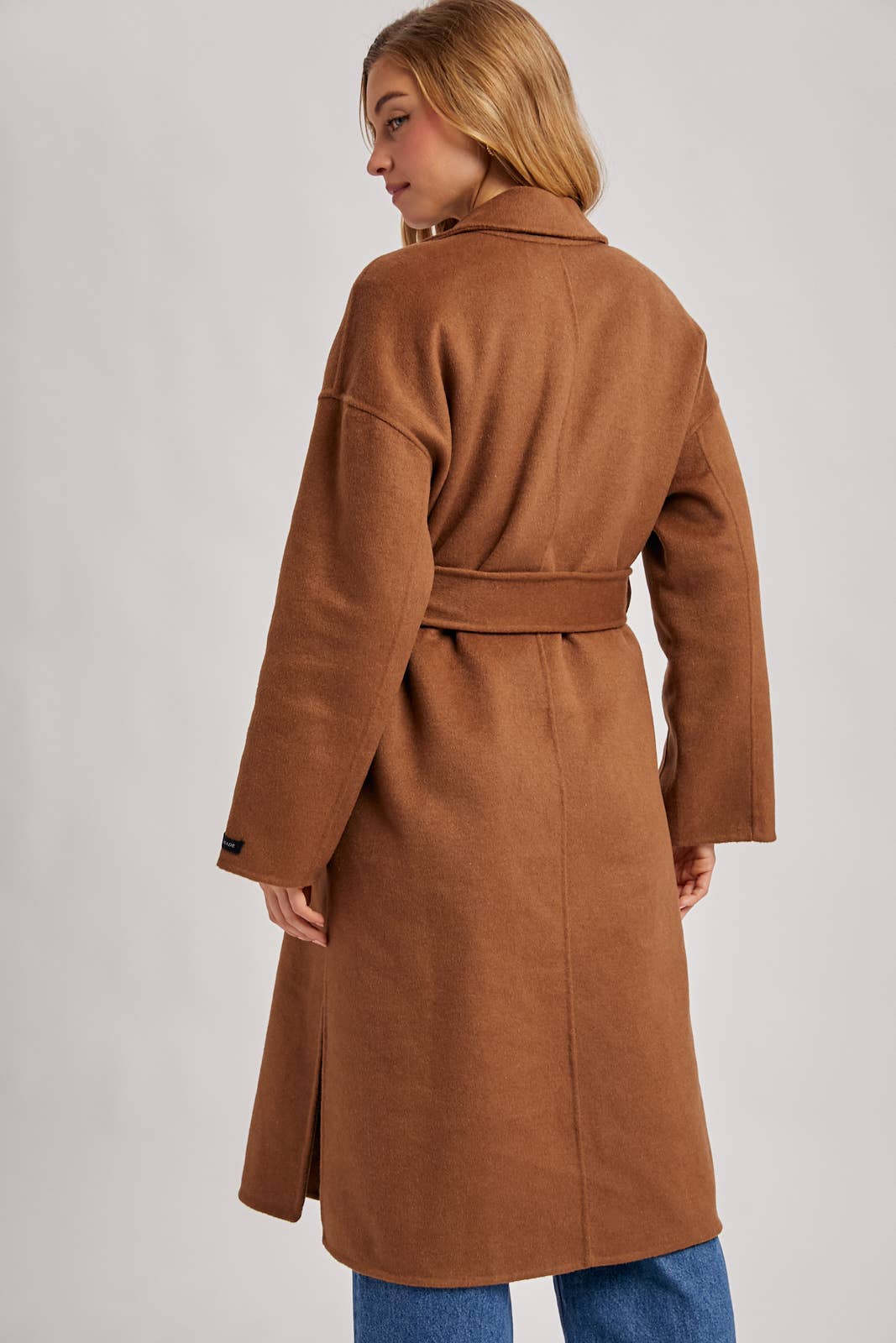 Bluivy - Wholesale Coat - Women's - HANDMADE BELTED LONGLINE COAT15