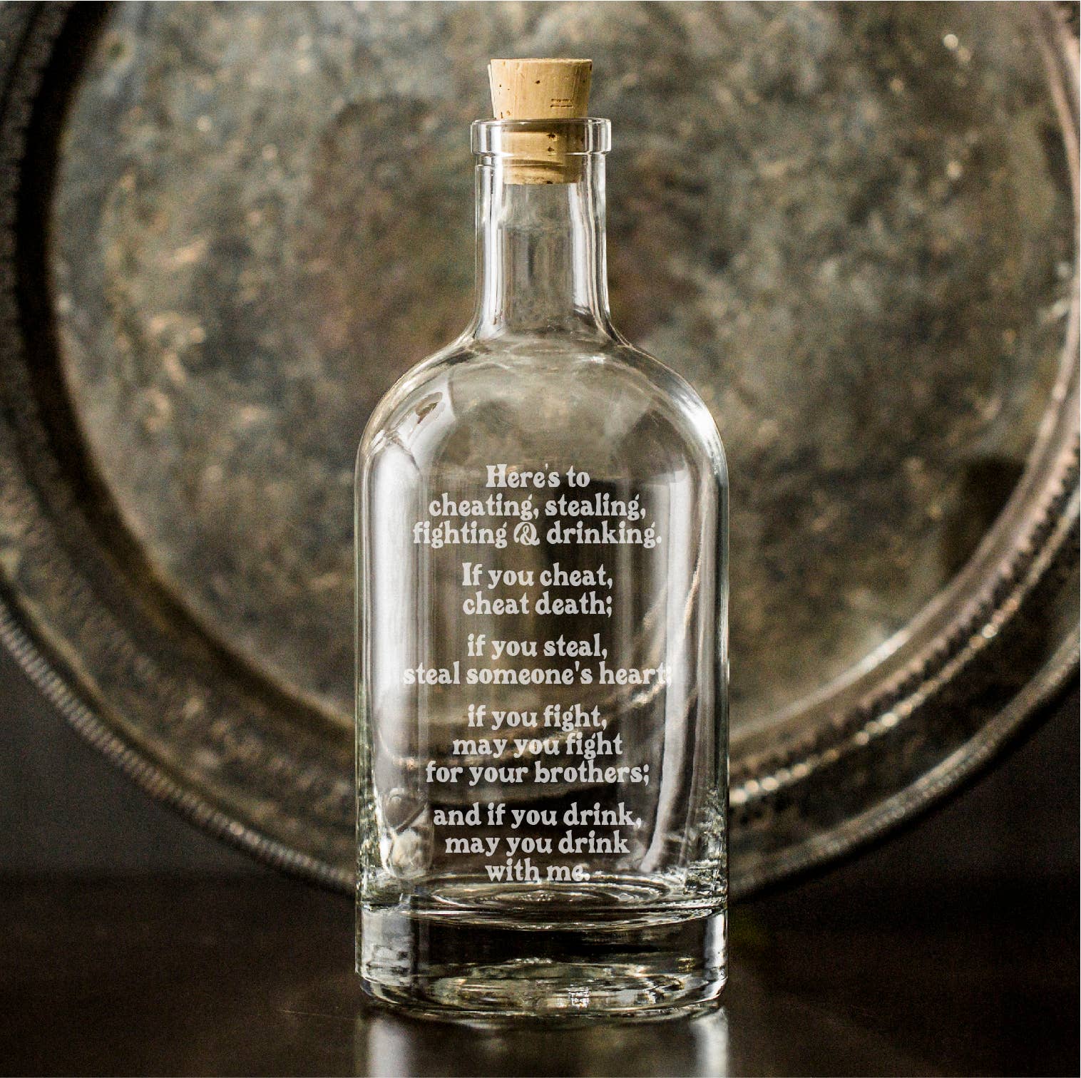 Rec Etch – wholesale Dekanter – berusade intentioner karaff -fusk stjäla (1 sidig)1