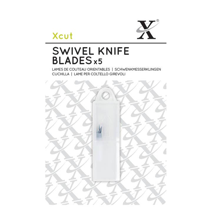 West Design Products UK – wholesale Craft tool – Xcut Swivel Knife Replacement Blades 5 Pieces