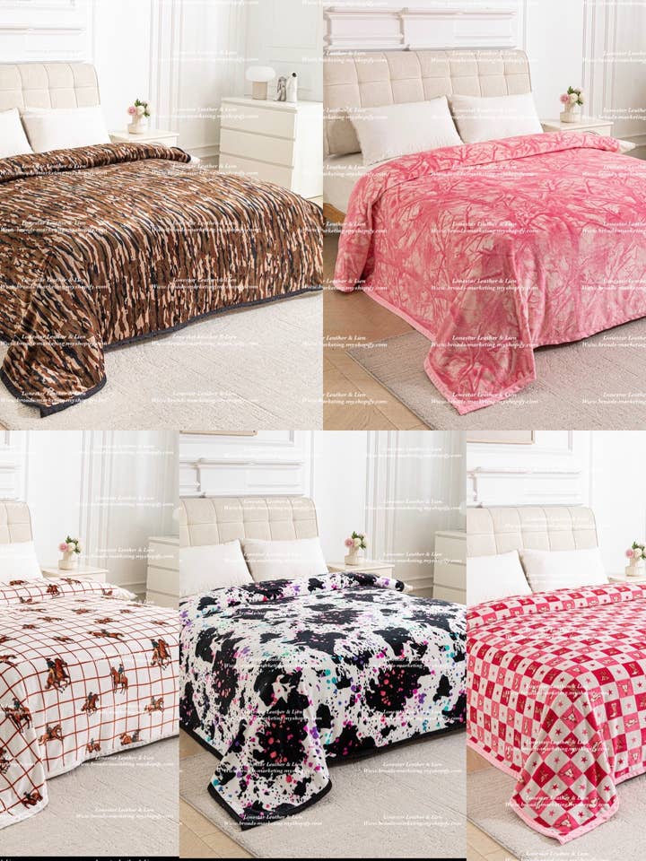 PRÉCOMMANDE Super Plaids Douillets - Arrivée Mi-Mars pour la vente par Broads Market