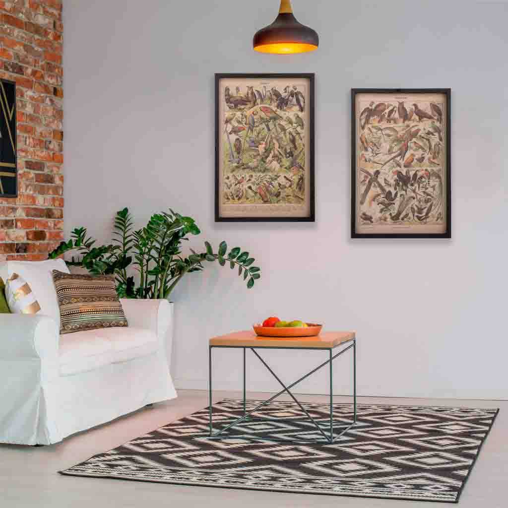 Creaciones Meng – wholesale Konsttryck – Träram med tyg och målning1