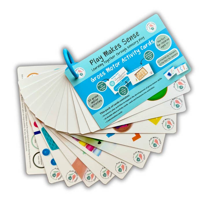 Gross Motor Activity Cards for wholesale by Play Makes Sense