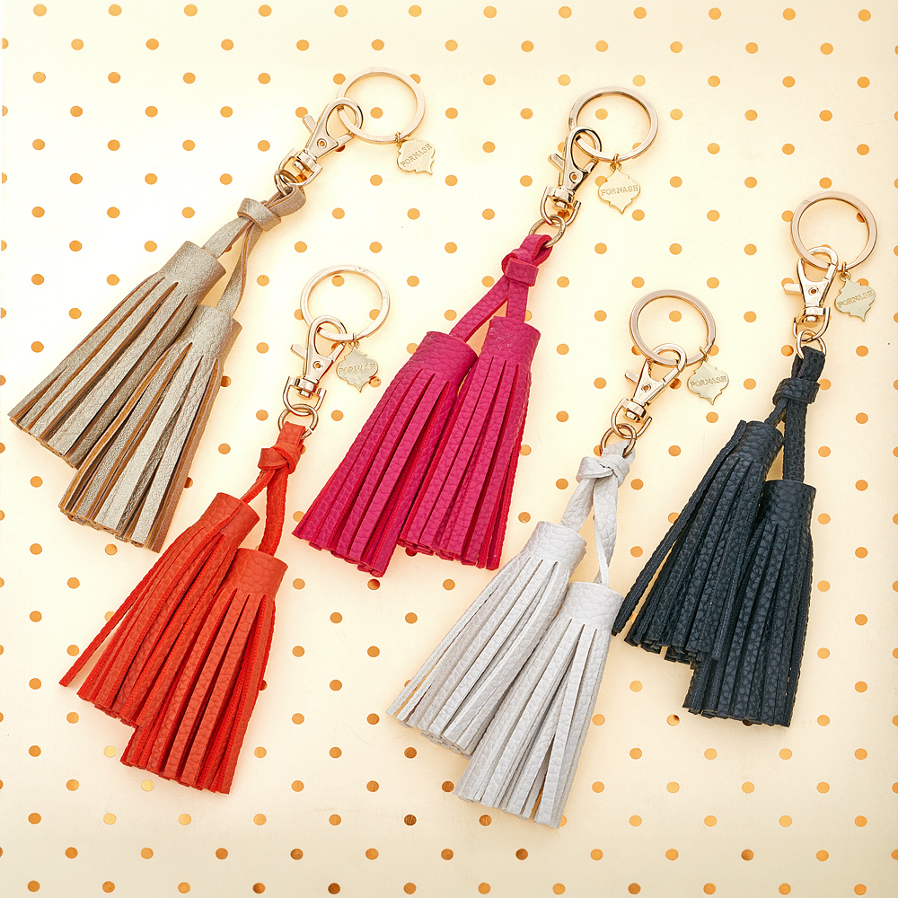 Fornash - Wholesale Keychain - Women's - Double Tassel Keychain4