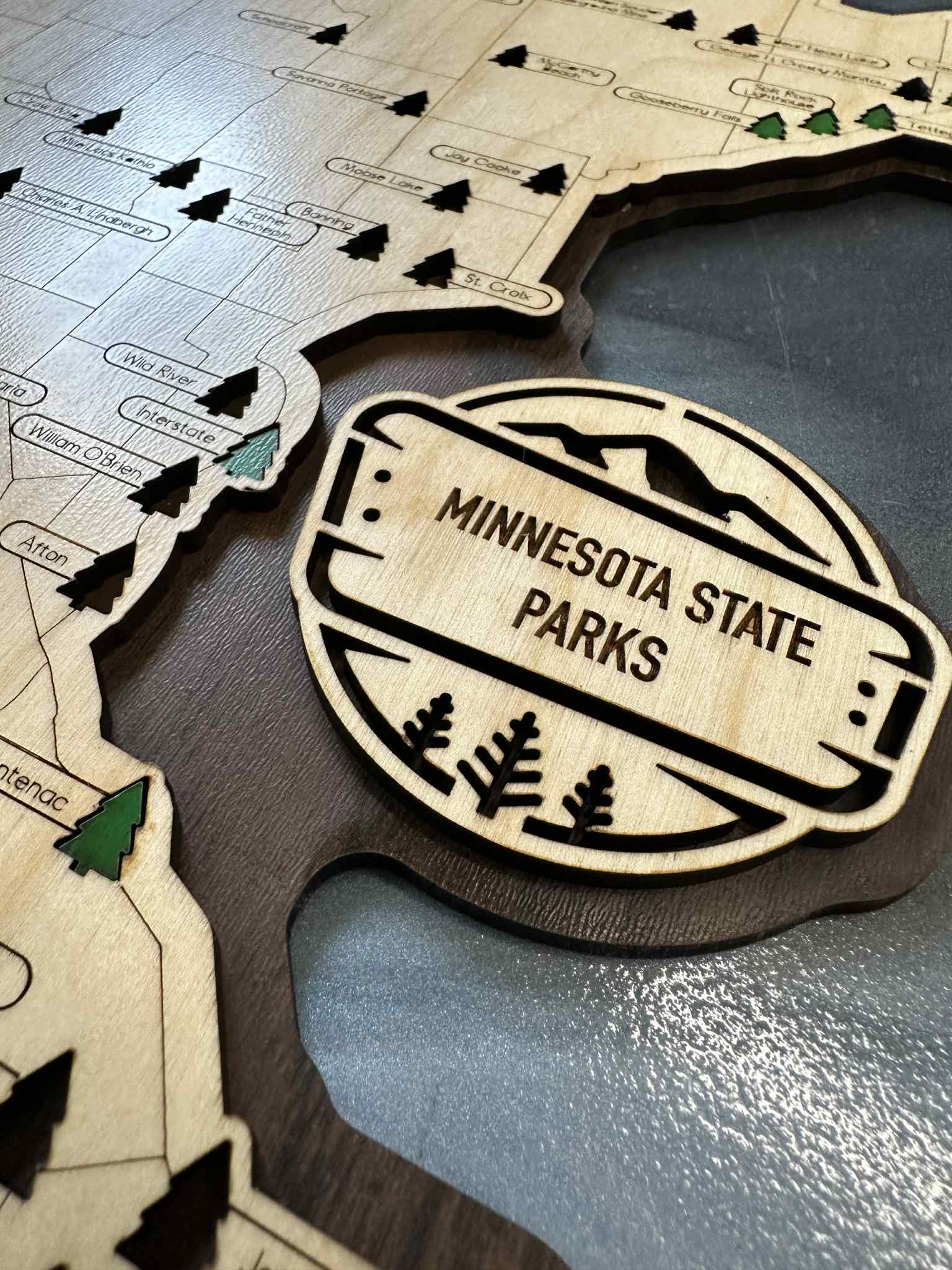 Fuzzy Loon Designs – Mapa por atacado – Mapa dos Parques Estaduais de Minnesota | Mapa de Viagem | Mapa de Caminhadas | Campismo4