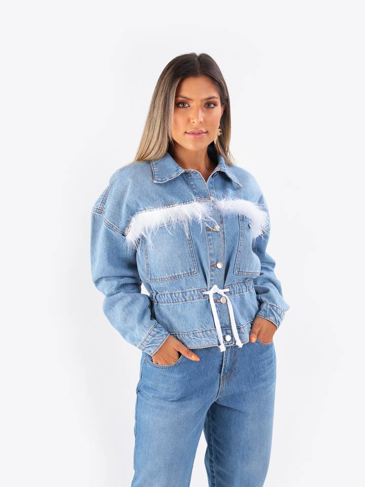 Jeansjacke für den Großhandel von IMPURO