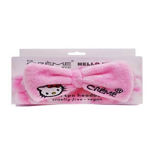 The Creme Shop X Hello Kitty Plush Spa Headband With Dark Pink Signature  Bow for sale online