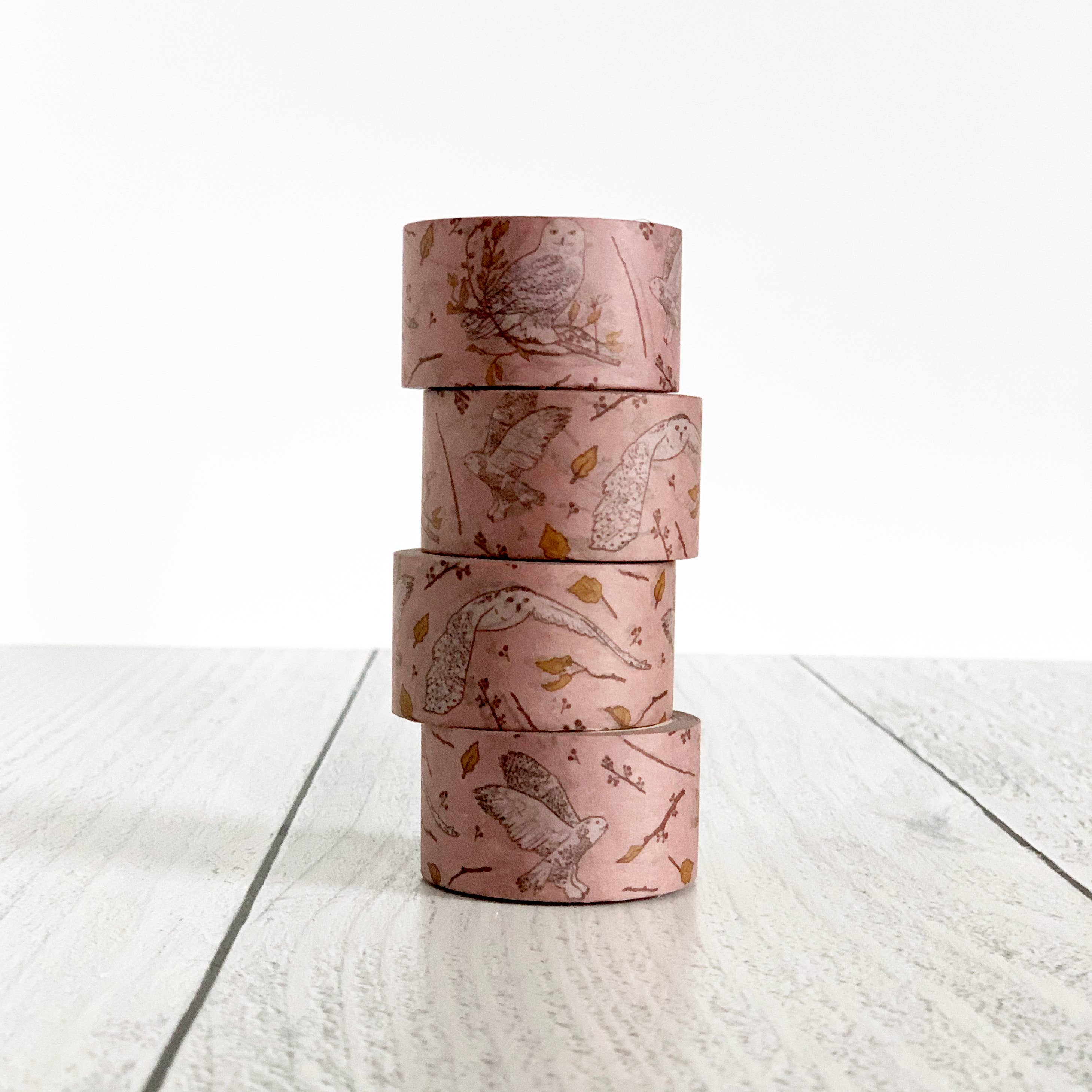 Corvidae drawings & designs - Wholesale Washi Tape - Snowy Owl Washi Tape3