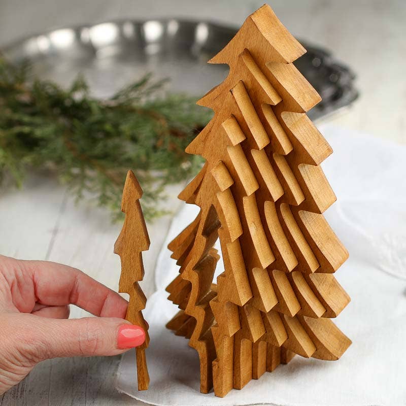 Factory Direct Craft - Wholesale Decorative Tabletop Object - 8-1/8" Incredible Collapsible 3D Wood Tree 1
