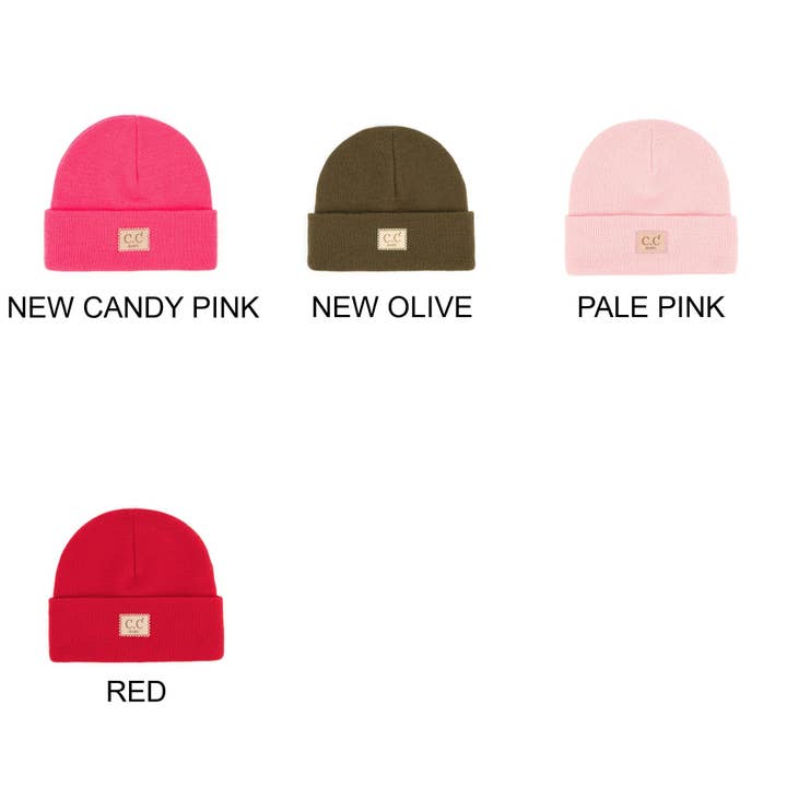 Truly Contagious - Wholesale Newborn/Knit Hat - Baby - CC Baby Classic Ribbed Beanie ( BABY-HTM-1 )