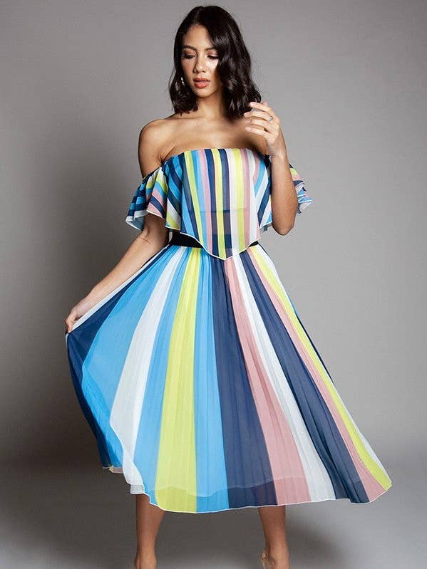 Lizzo Vivid Ray tweedelige rokkenset voor wholesale door The Steven Wick Company