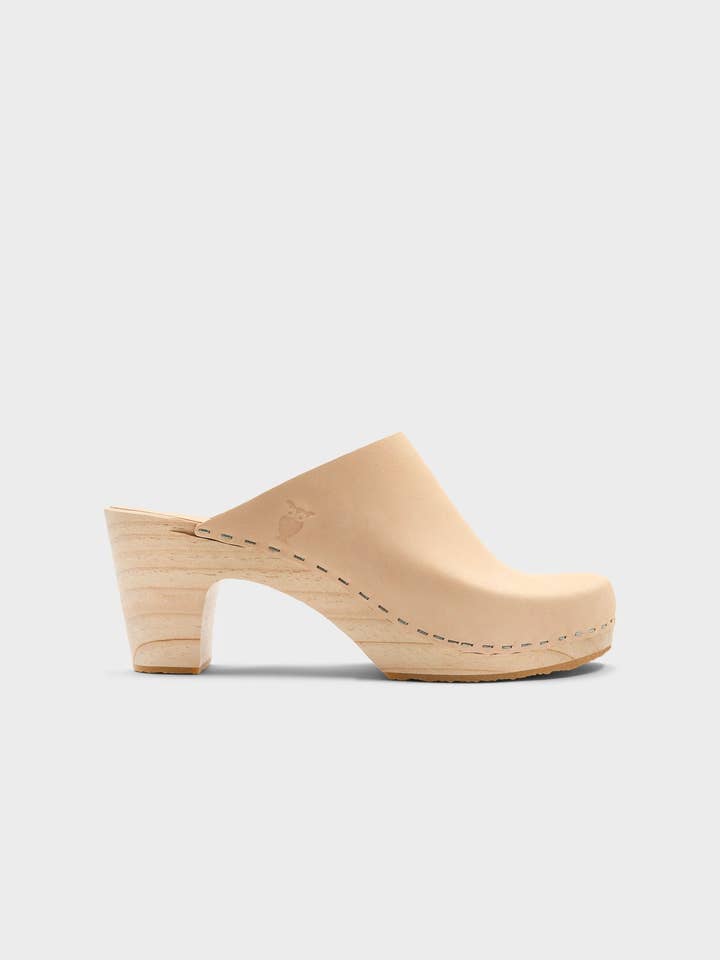 Mule à sabot minimaliste Rhodes pour la vente par Sandgrens