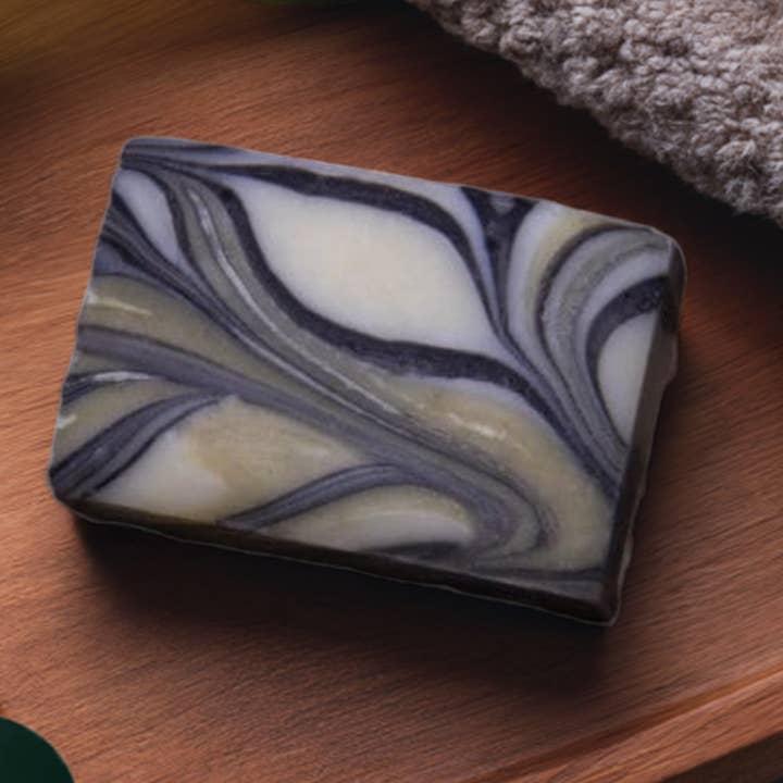 Simple Life Mom - Wholesale Bar Soap - PATCHOULI CHARCOAL SOAP bar - all natural, organic soap bar, handmade cold processed soap. Great soap for men3