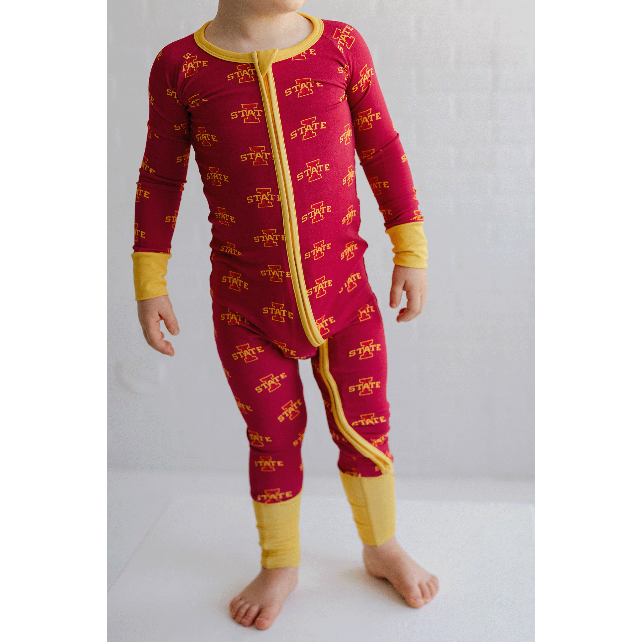 Tailgate Tikes - Wholesale Sleepsuit - Baby - Iowa State Cyclones One-Piece4