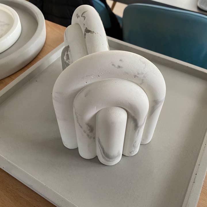 Concreates – wholesale Bookend – Concrete Arch Bookends | Book Holders | Modern Shelf Decor |2