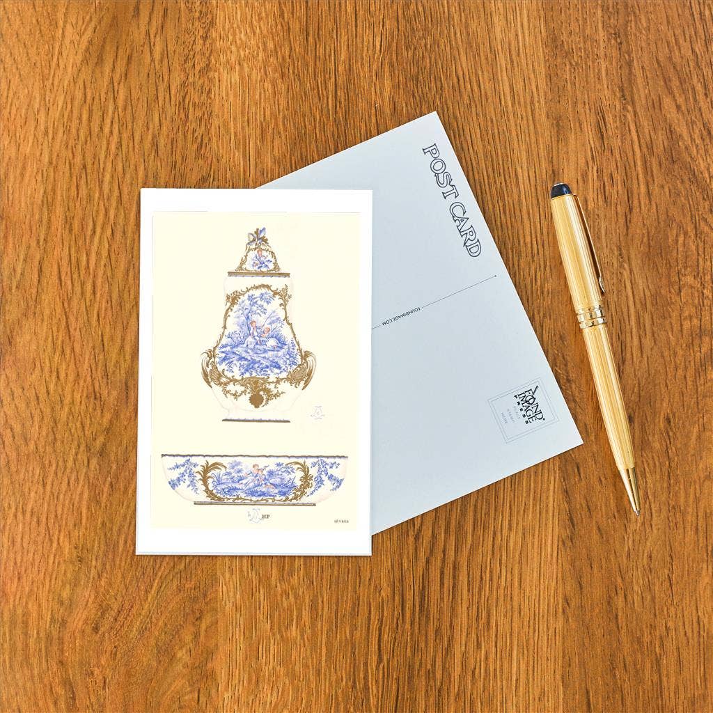 Found Image Press - Wholesale Postcard - Postcard DA-645 Sevres Porcelain Urn and Bowl1