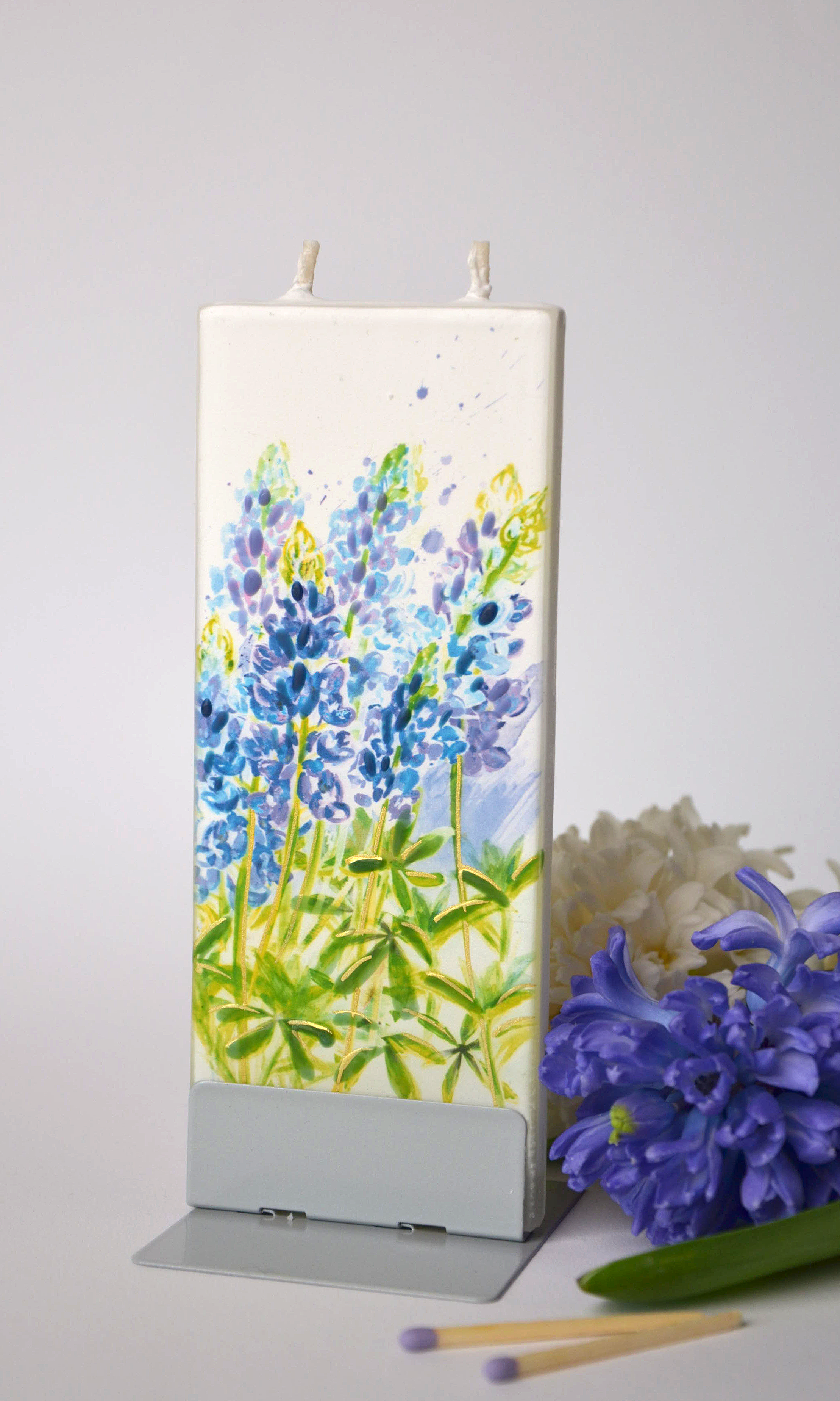 Flatyz Candles - Wholesale Novelty Candle - Flat Handmade Candle-Bluebonnet2