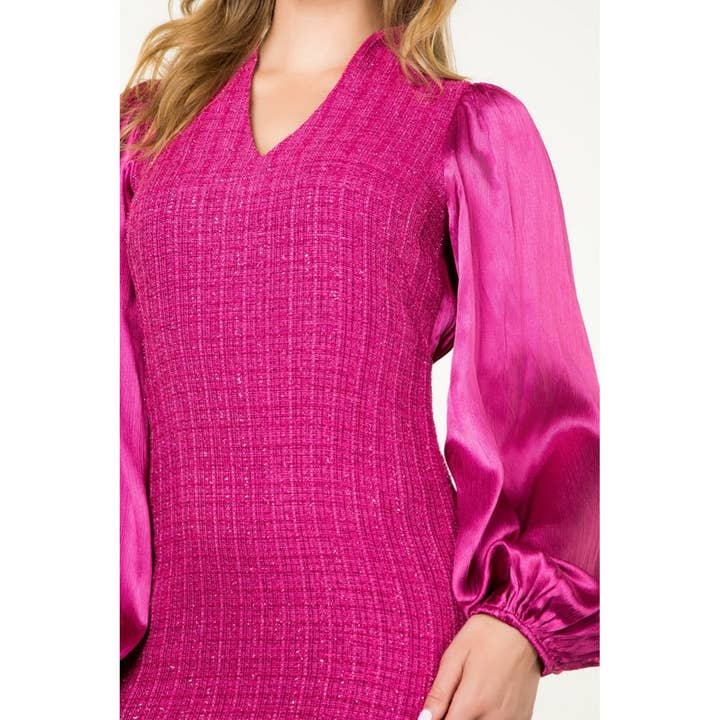 THML – Engroshandel Kjole - Dame – Blandede tweedkjole13