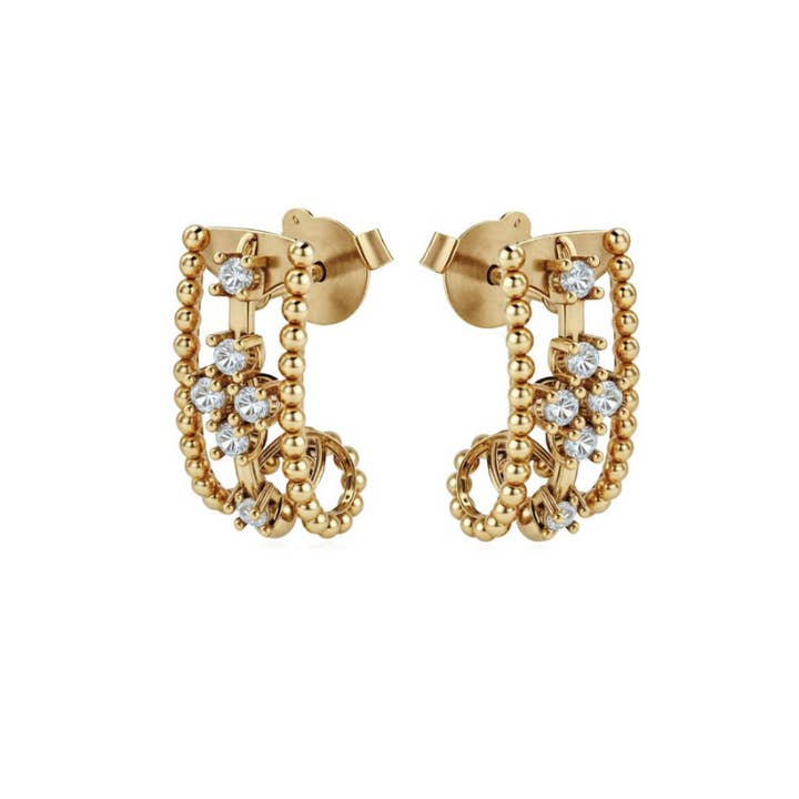 Lauren Earring for wholesale by VIVA VIDA