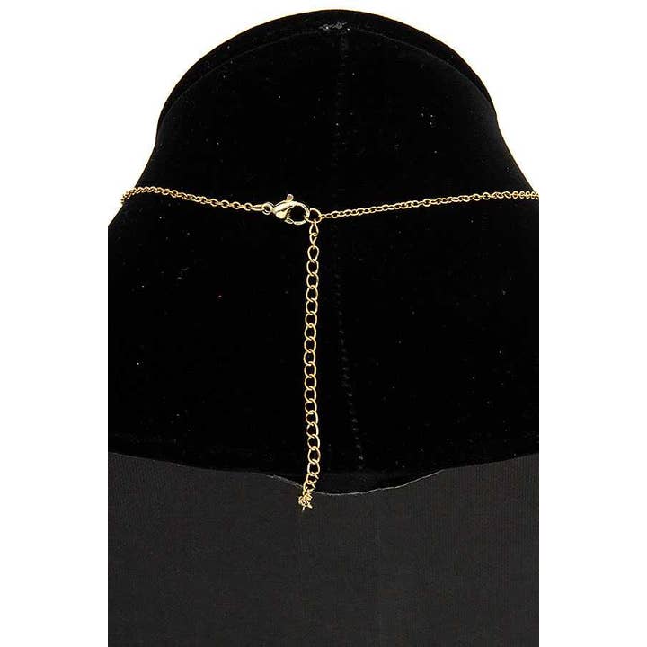 anbfashion - Wholesale Jewelry Set - CZ STONE PAVE JAGUAR NECKLACE SET 1953903