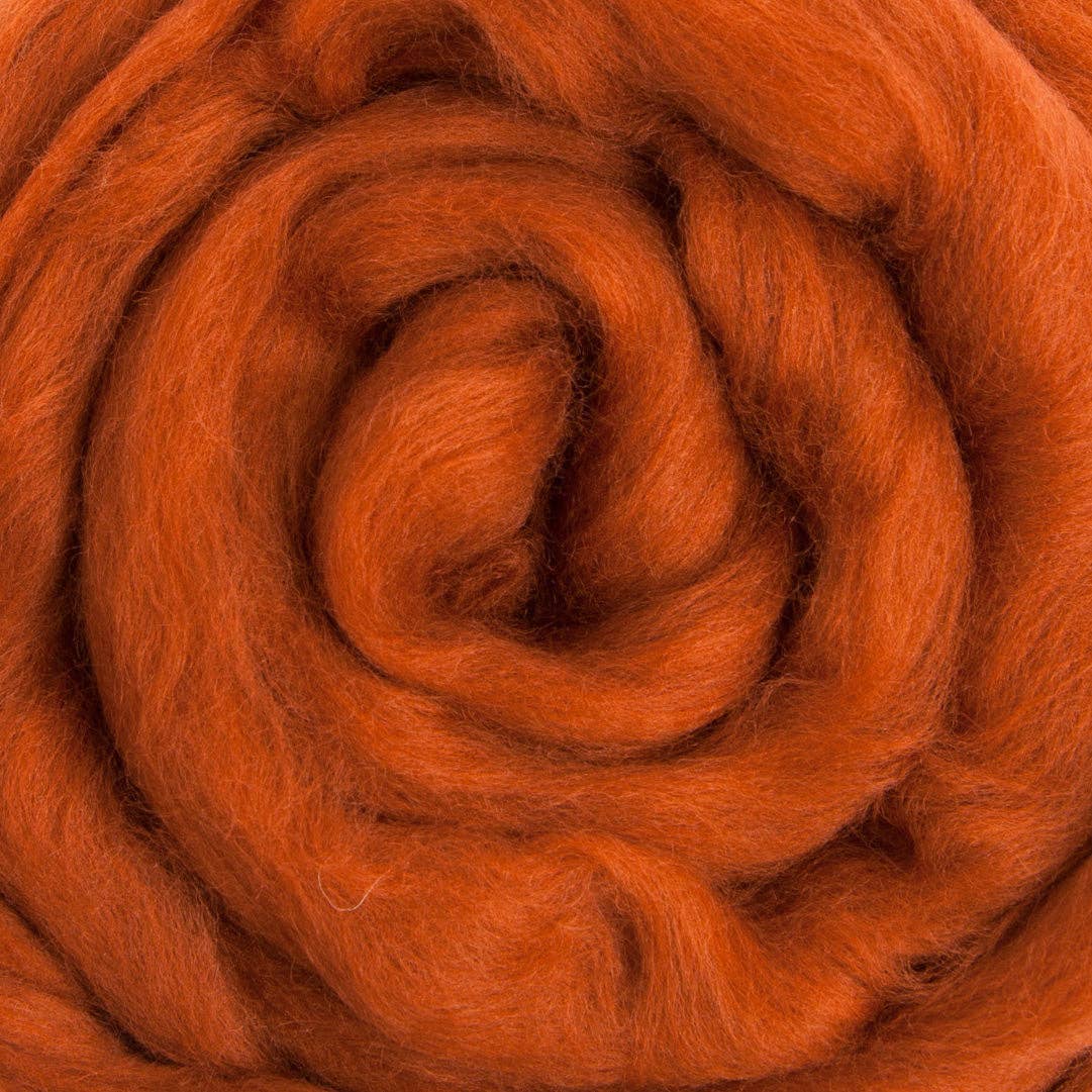 Desert Breeze Distributing - Wholesale Craft Supplies - Merino Wool Top Roving, Nutmeg, 1 ounce1