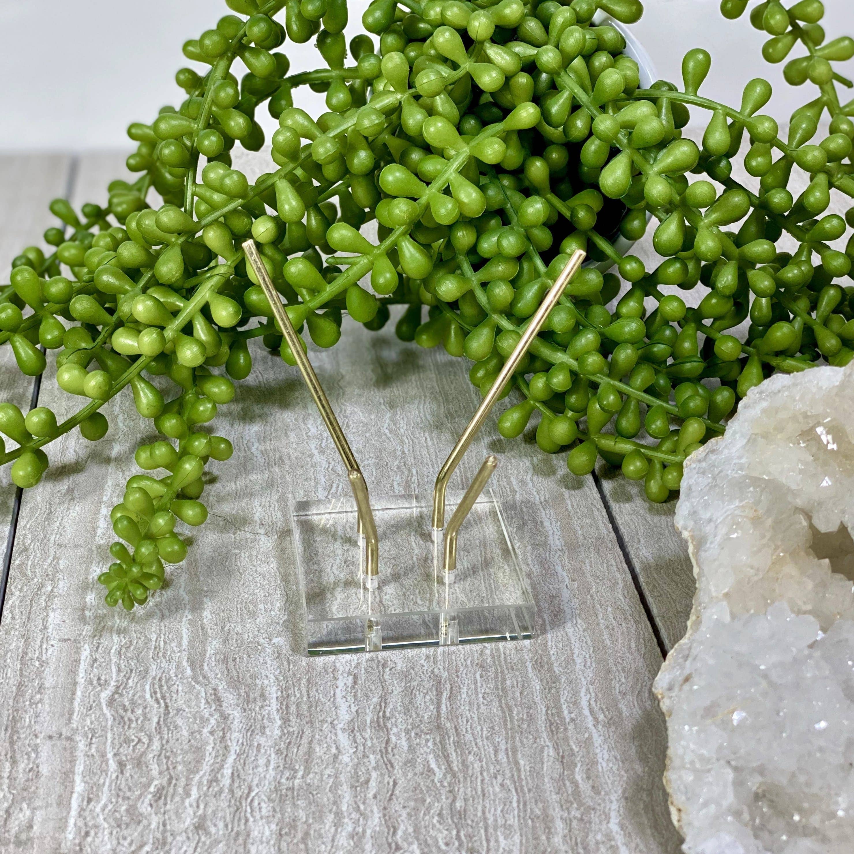 Rock Paradise - Wholesale Decorative Tabletop Object - Crystal Display Stand - Acrylic Crystal Holder - Feng Shui - Crystal Decor (RK17-19)2