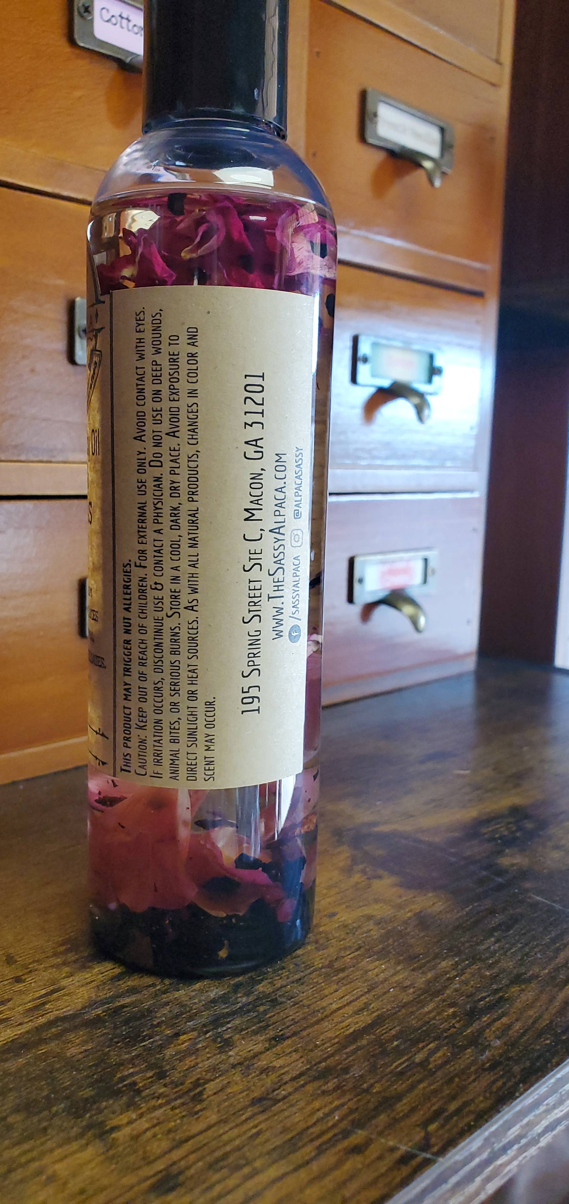 The Sassy Alpaca - Wholesale Bath/Body Oil - Herb Infused Body Oil2