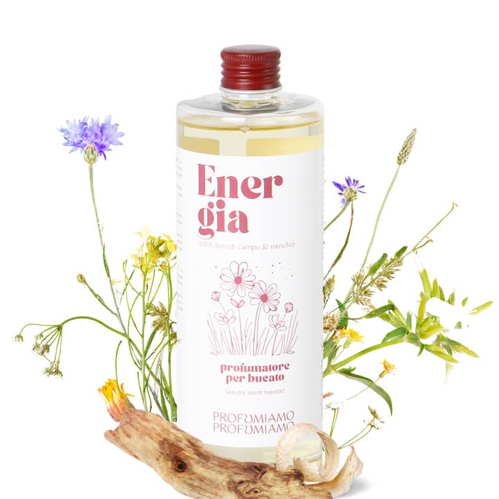 Energi - ceder, ängsblommor och mossa för wholesale av Profumiamo