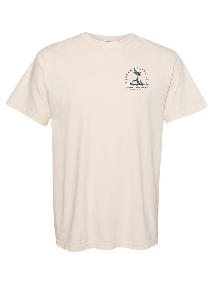 One Ocean Apparel Co.. - Wholesale Screen Printed T-Shirt - Men's - Sandbar Social Club Mens T- Shirt1