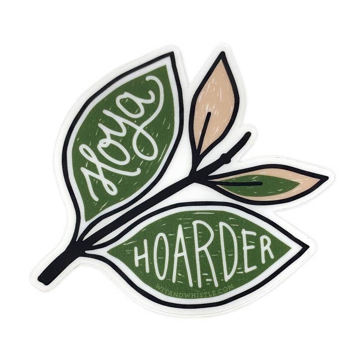 Sticker - Hoya Hoarder for wholesale by Wit & Whistle