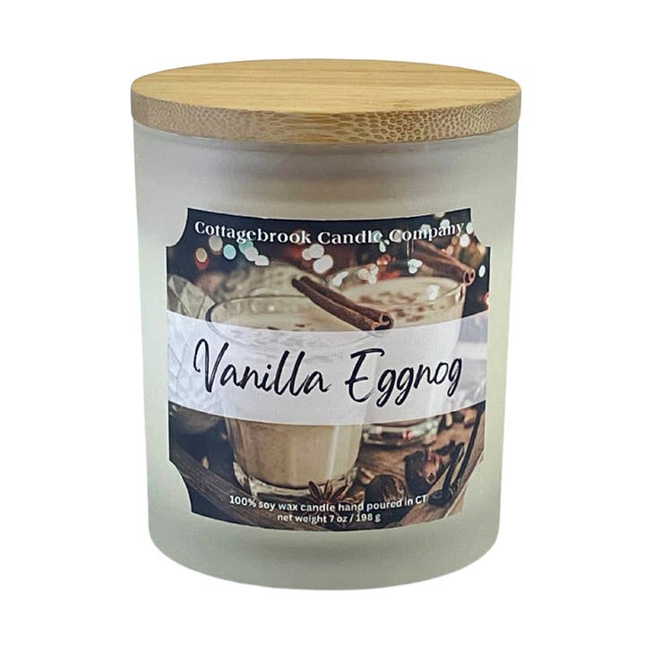 Bougie de soja au lait de poule pour la vente par Cottagebrook Candle Company