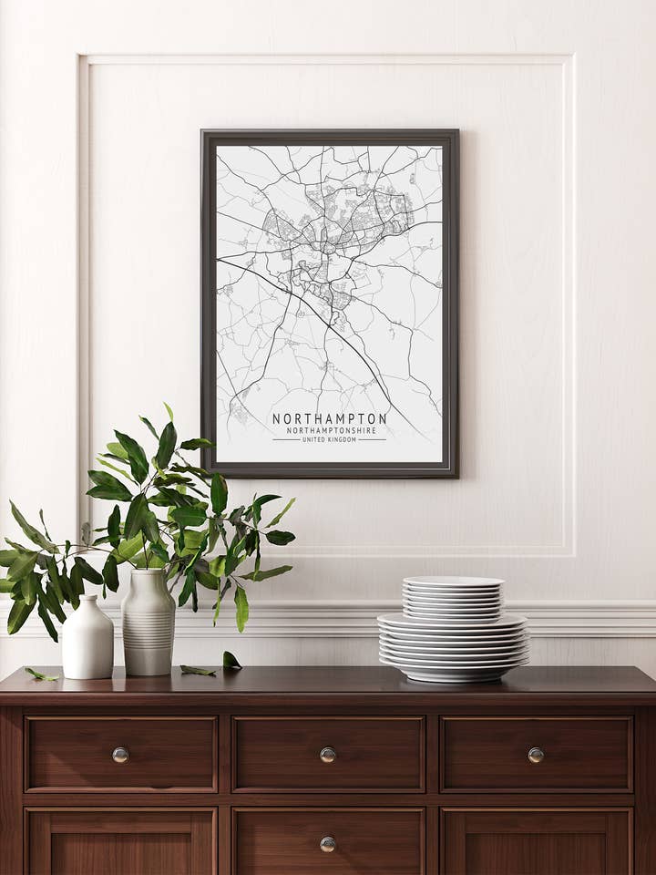 Northampton City Print for wholesale by Homemade Hollydays Wholesale