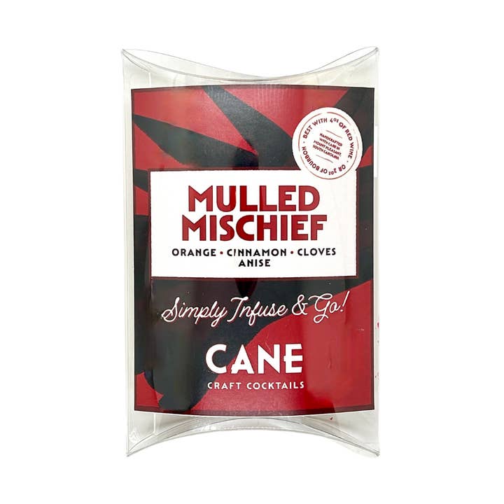 Mulled Mischief Cocktail Singles for wholesale by Cane Craft Cocktails