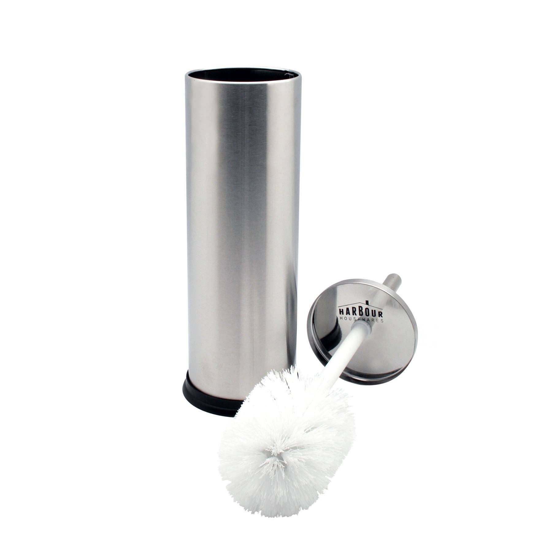 Rinkit Ltd – wholesale Toilet bowl brush – Harbour Housewares Toilet Brush & Holder Set - Matte3