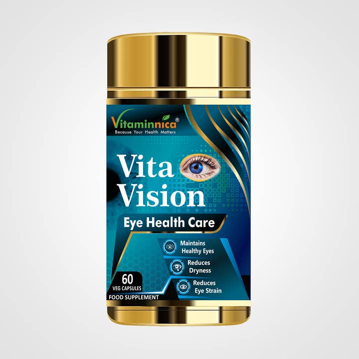 Vitaminnica Vita Vision - Maintenir des yeux en bonne santé - 60 capsules pour la vente par Vitaminnica healthcare uk