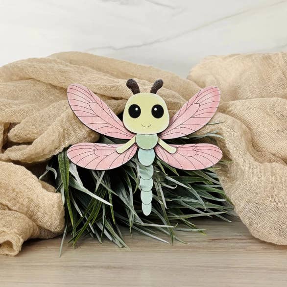 Pheasant & Needham Home Decor & Crafts - Wholesale DIY Craft Kit - DIY Dragonfly Magnet Kit CRAFT KIT BUGS2