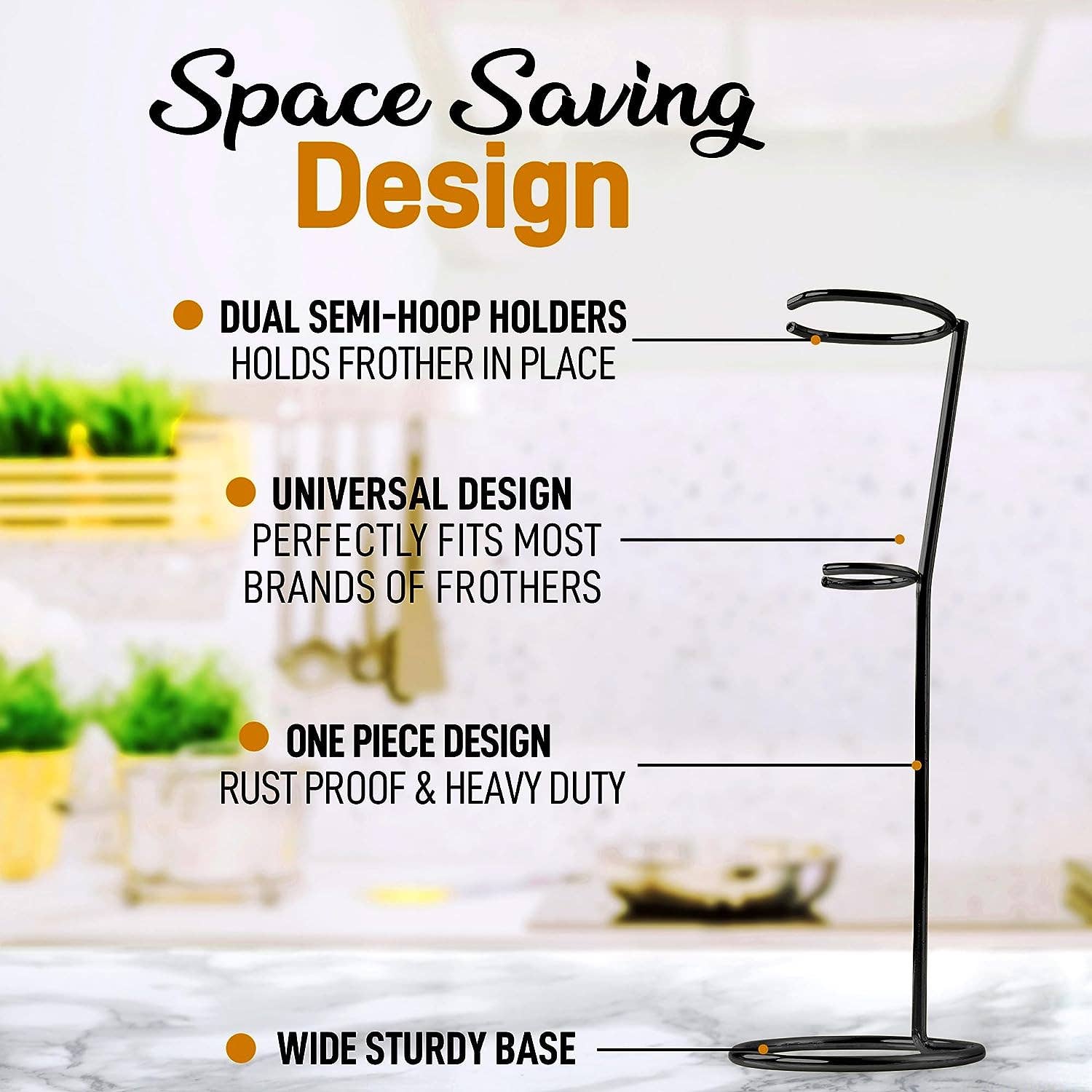 Zulay Kitchen - Wholesale Kitchen Tool/Gadget - Zulay Original Frother Stand for Milk Frothers13