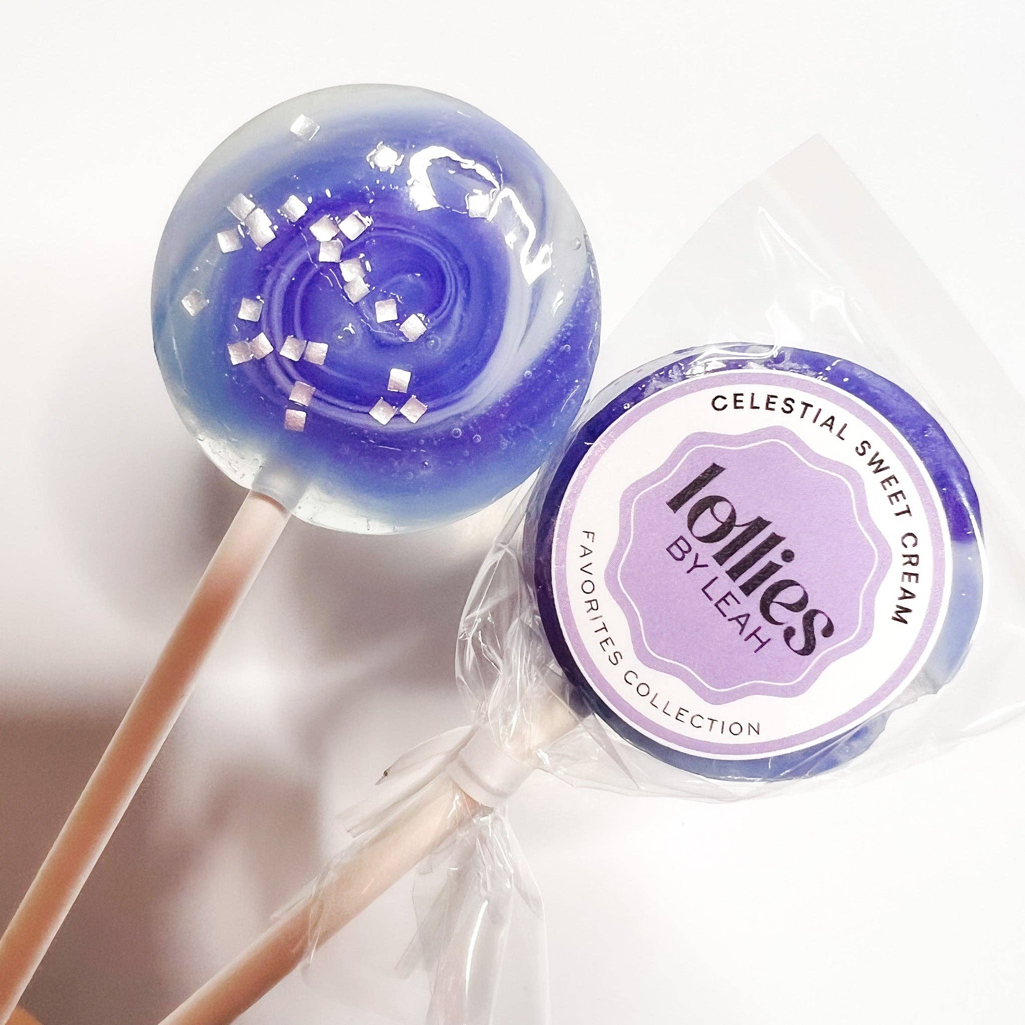 Lollies By Leah - Wholesale Lollipop - Celestial Sweet Cream Lollipop (Salted Creamy Combo of 5 Top Secret Flavors )1