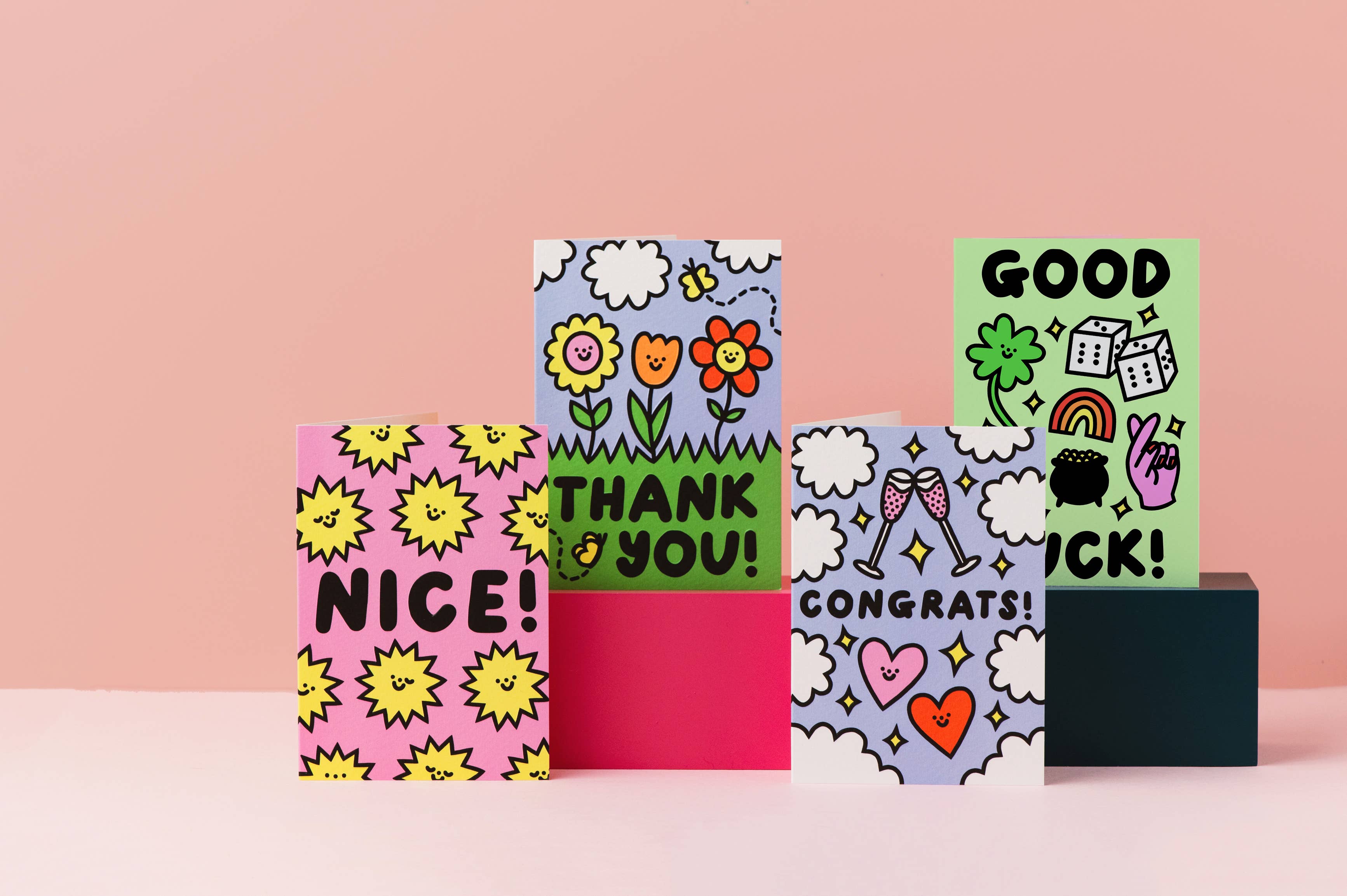 Rumble Cards – wholesale Good Luck card – Good Luck - Greeting Card - Cute - Lucky - You Can Do It1