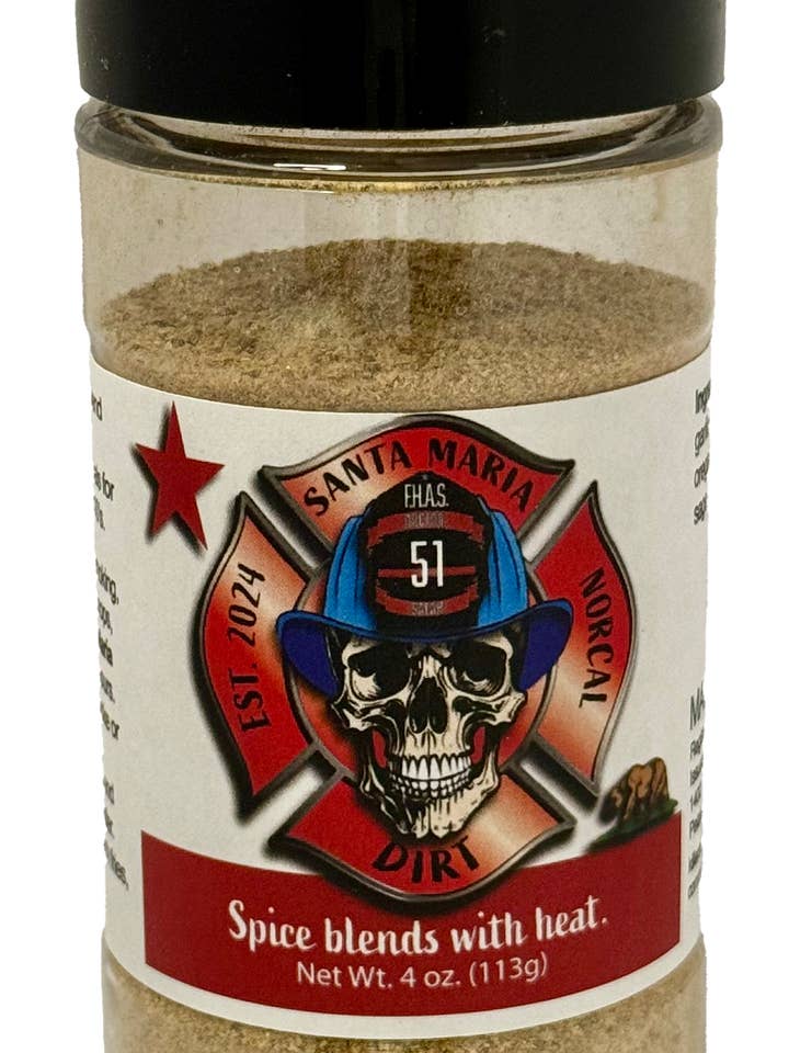 Santa Maria Dirt - Californian Spice Blend for wholesale by Killer's Firehouse Foods