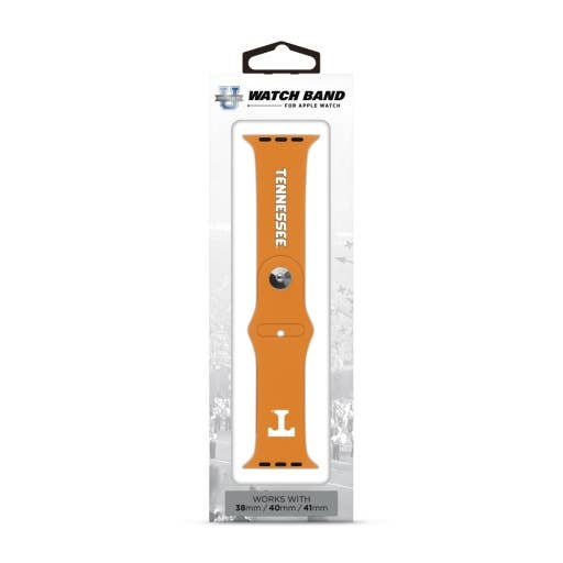 Prime Brands Group - Wholesale Watch Band/Strap - Unisex - NCAA Tennessee Volunteers Apple Watchband, 38mm2