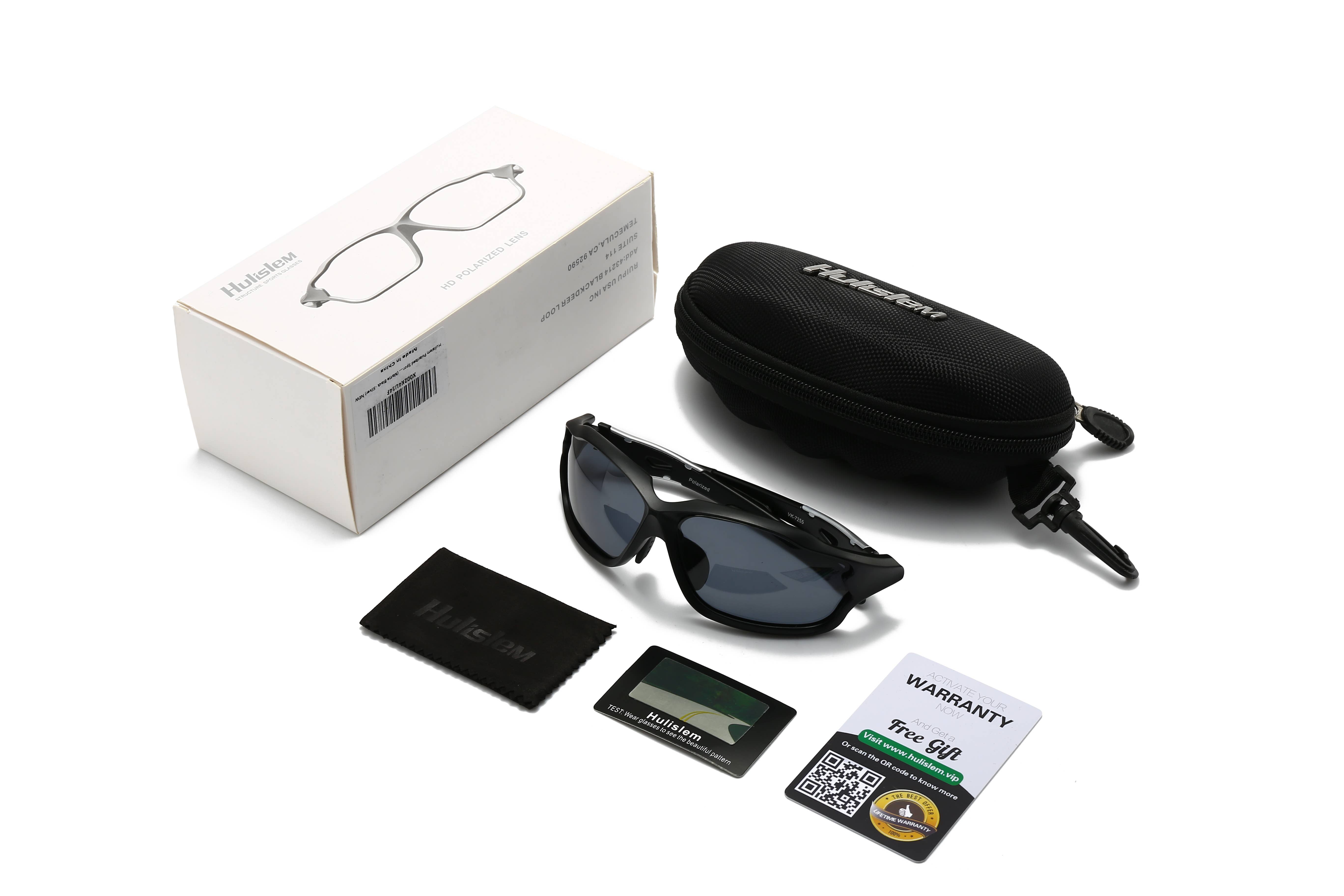 Trio Trading - Wholesale Sunglasses – Unisex - Polarized Sport Sunglasses with Travel Case Set Gift Package