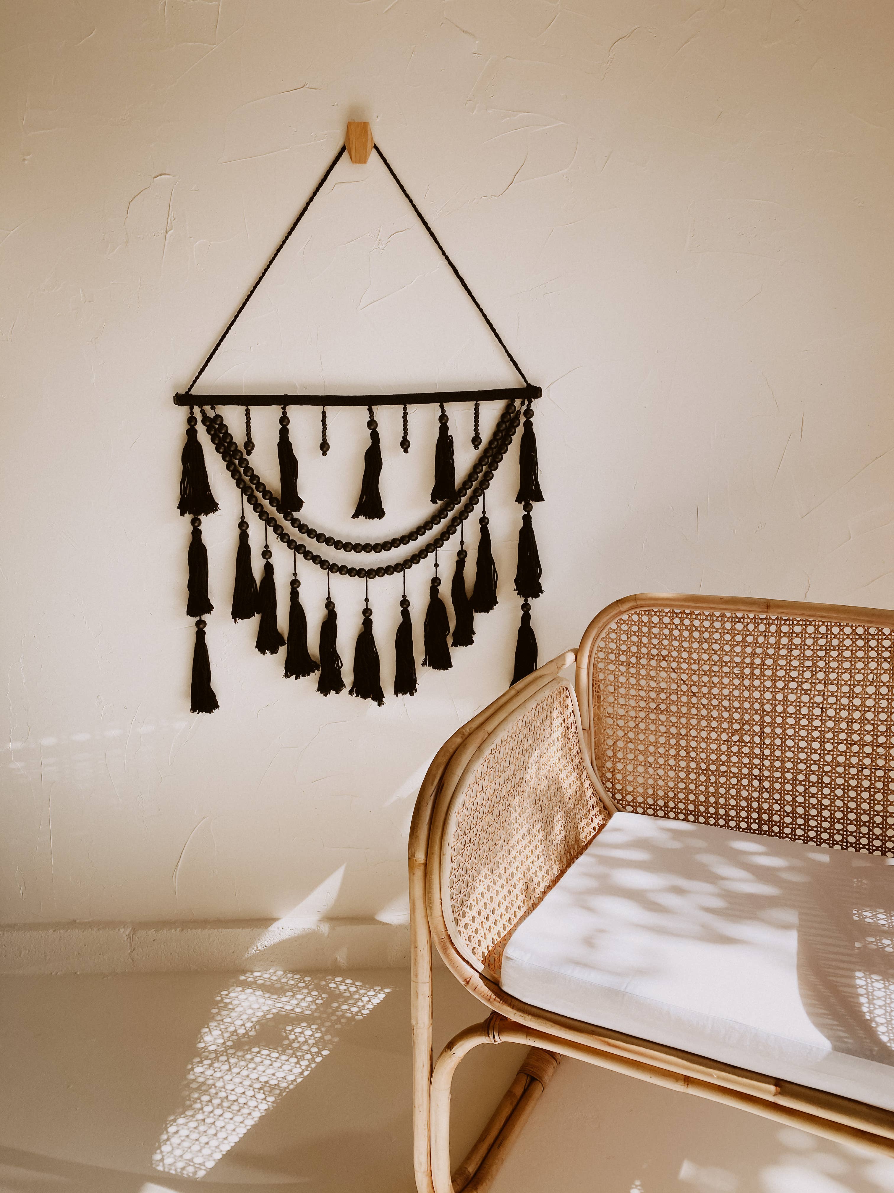 Village Thrive - Wholesale Tapestry/Textile - Ulu Tassel Wall Hanging2