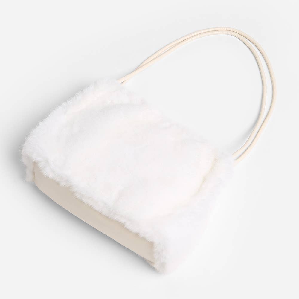 Sensibling Corp. - Vendita all'ingrosso Tracolla - Donna - Borsa a Mano / a Spalla in Finta Pelliccia Solida Mini9