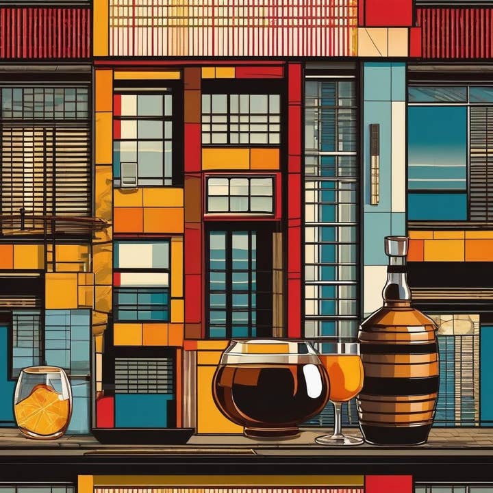 Sostraw & SmartThings - Wholesale Coasters - Set of 6 Japanese Coasters - Cork - Japan Serie 12