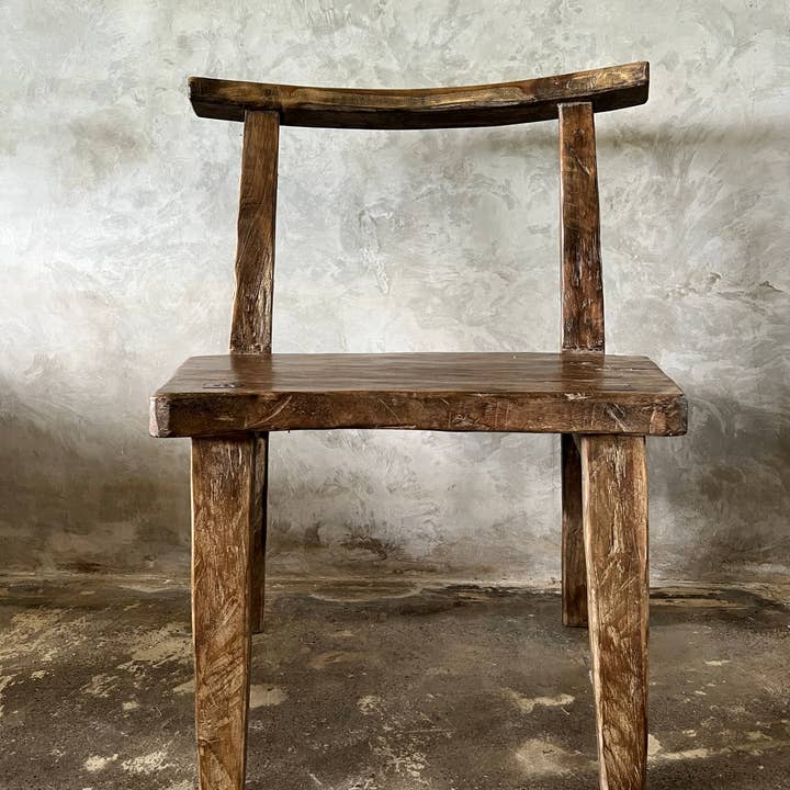 Office Objets – wholesale Chair – Large chair or armchair in antique teak H84 L608