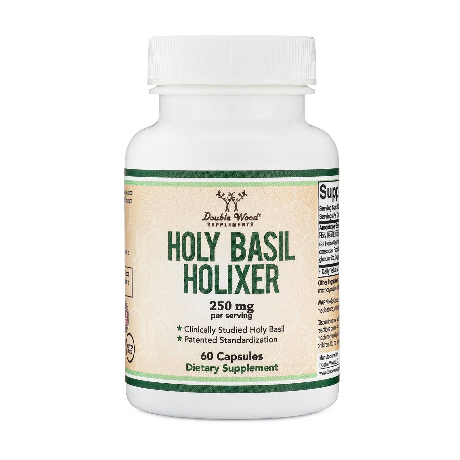 Double Wood Supplements - Wholesale Oral Supplement/Vitamin - Holixer Holy Basil Extract0