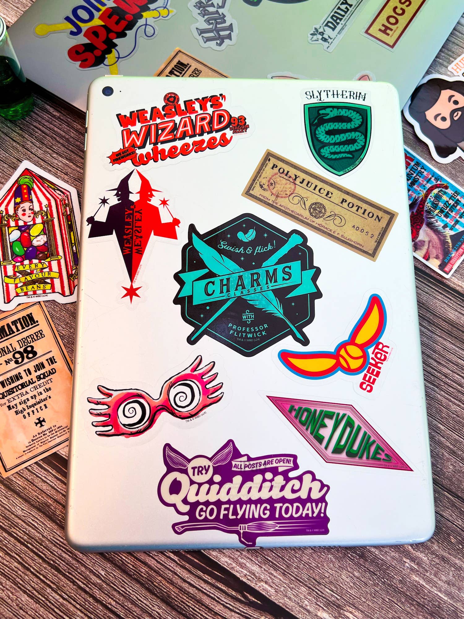 Conquest Journals - Wholesale Sticker - Harry Potter Clear Variety Decals (50-Pack)6