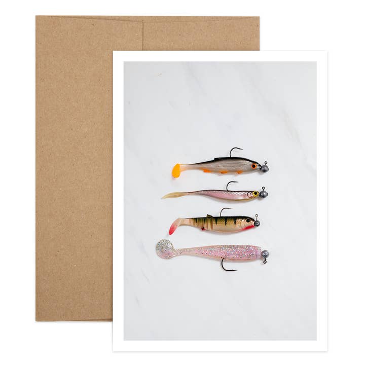 Off the Hook Farsdagskort fra genbrugspapir for engroshandel hos Salty Dog Publishing